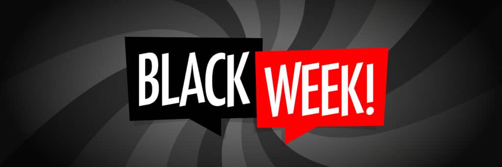 Black Week Header Grafik