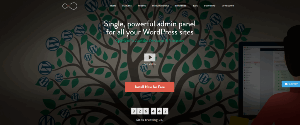 Infinite WP Screenshot Website