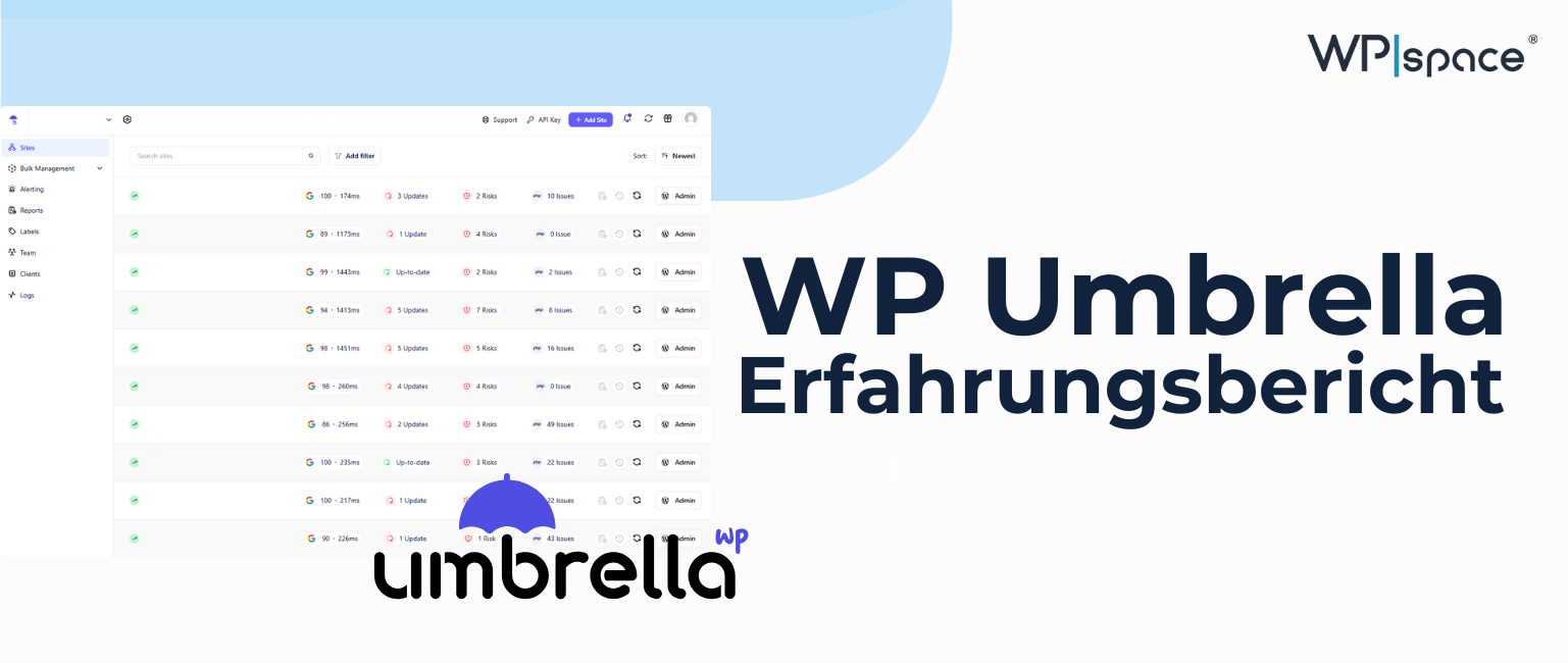 WP Umbrella Blogtitelbild