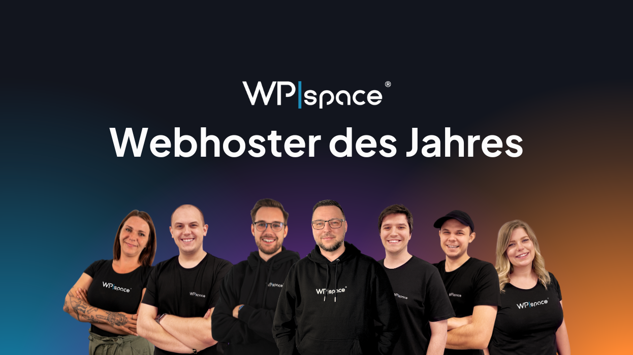 WPspace ist Webhoster des Jahres 2025 – zum dritten Mal in Folge!