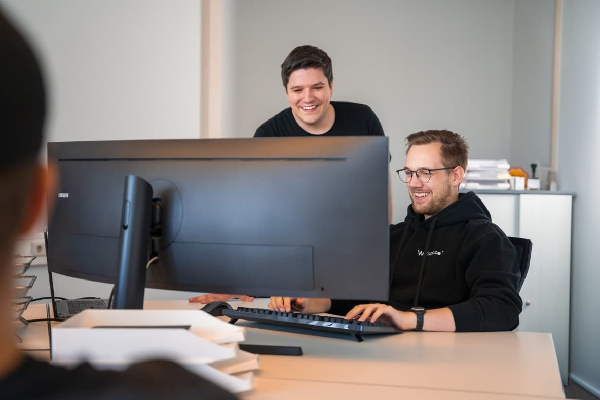 Amir & Axel von WPspace
